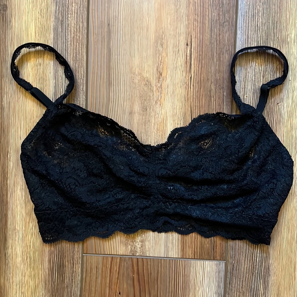 Cosabella Black Lace Bralette Women's Size S